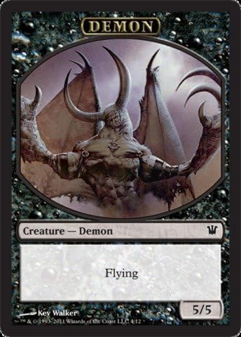 Magic the Gathering - Demon Token - Innistrad