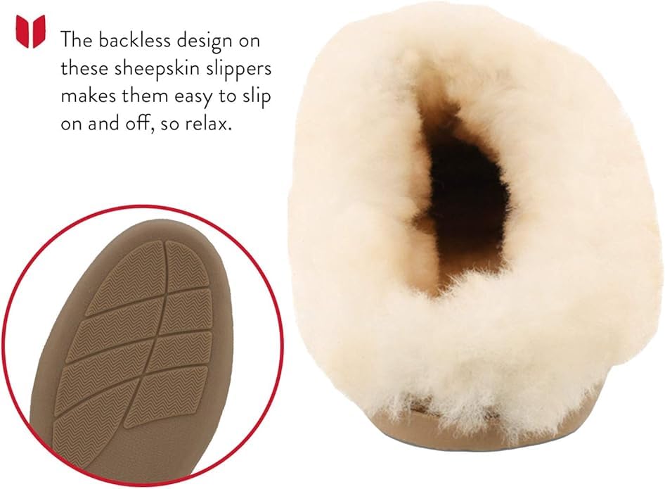 Minnetonka Womens Sheepskin Mule4