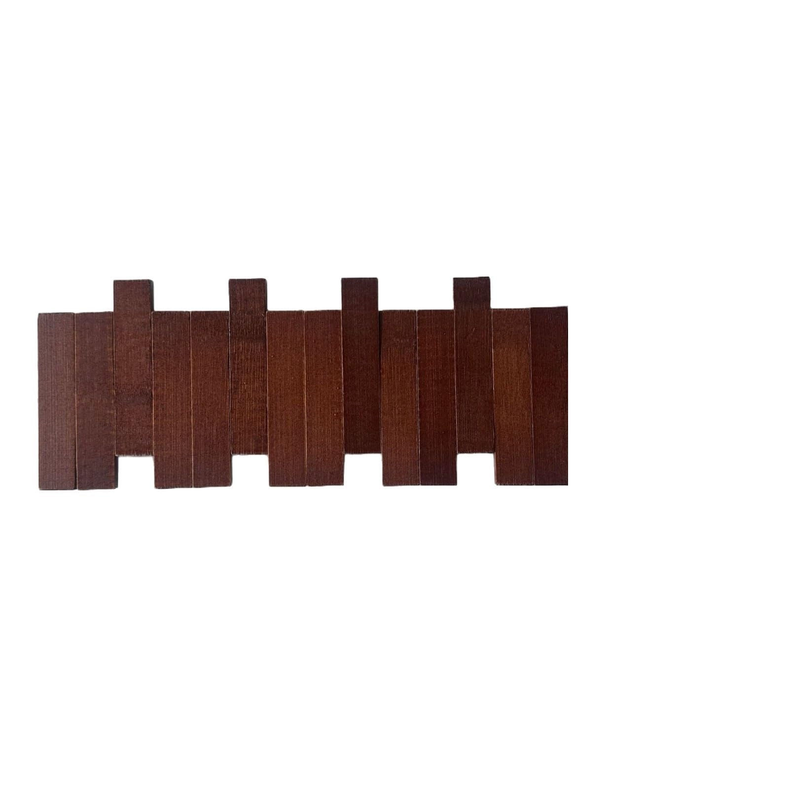 FGUJSUR Coat Hooks A Wooden Coat Rack with 4/6 Hooks