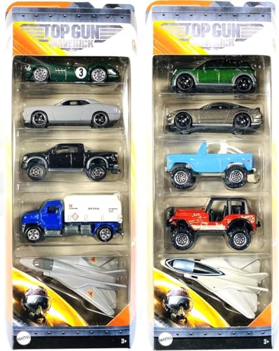 Colección Maverick Top Gun Vehículos Escala 1:64 Pack 5 miniatura 2