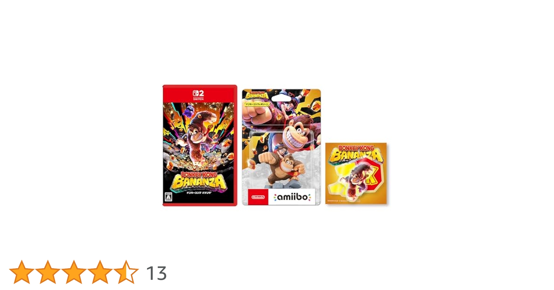 Switch2 ドンキーコング バナンザ Amazon限定ステッカー付き Amazon.co.jp: ドンキーコング バナンザ -Switch2 【Amazon.co