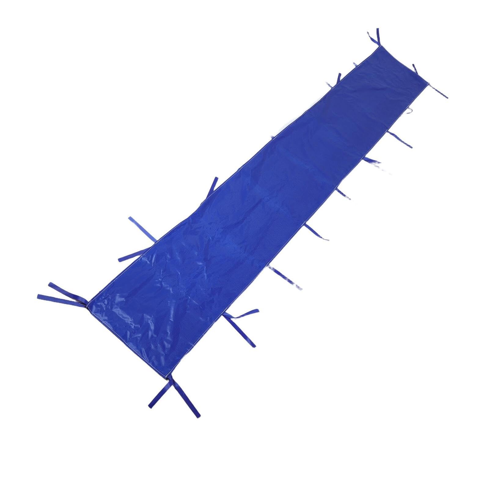 BESPORTBLE Canalón de lluvia para cenadores de jardín, 300 x 42 cm, de tela de toldo con fijación, canalón para eventos al aire libre y accesorios para cenadores