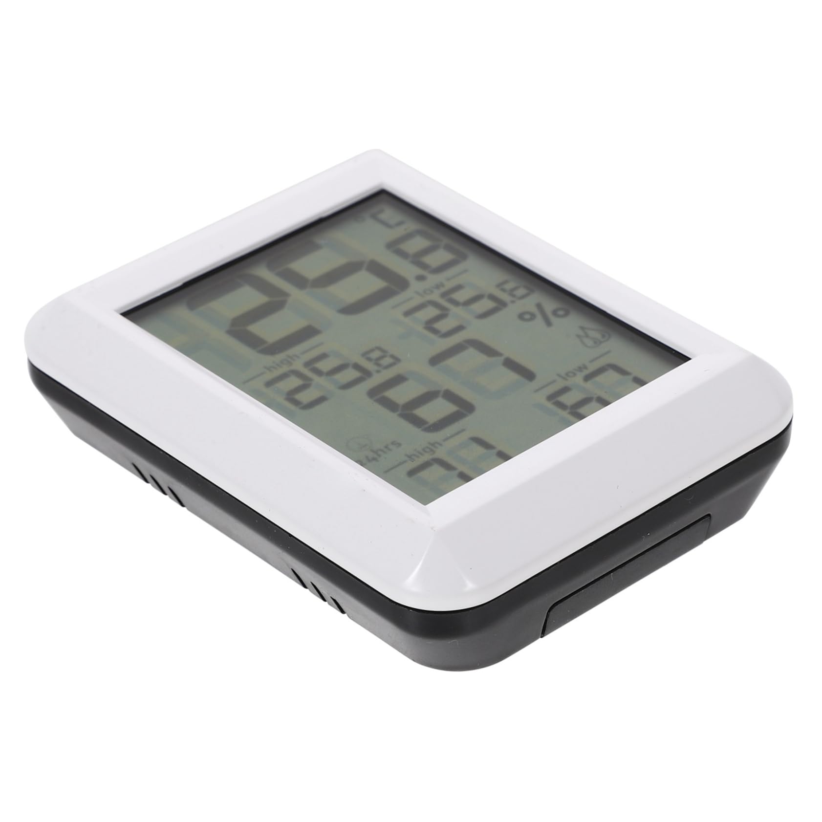 Uonlytech 3pcs Digital Thermometer Hygrometer Thermometer for Home Temperature Meter Thermometer Indoor Digital Indoor Thermometer Humidity Meter Wall Hanging White Household