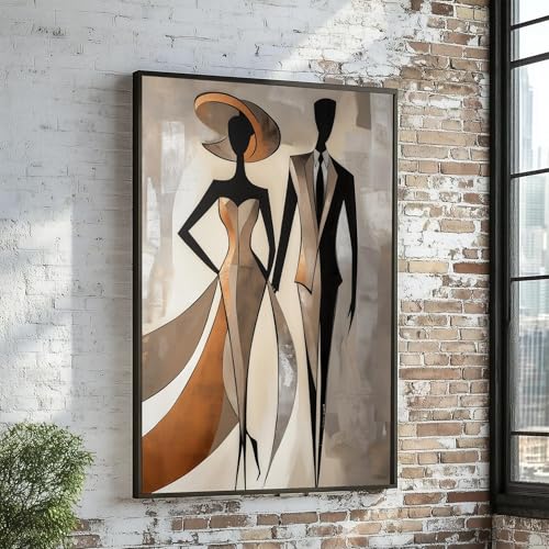 Tableau sur toile abstrait pour sublimer votre salon moderne