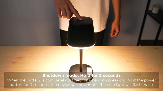Image of Govee Smart Cordless Table Lamp Classic (No Adapter), RGBIC Desk Lamp | Rechargeable Table Lamp for Living Room, Portable Lamp Works with Matter, Bedside Lamp for Nightlight, 72 Scenes Modes, 500lm