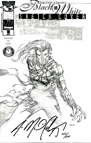 Top Cow Classics In Black & White Sketchcover Rising Stars #1 Signed Straczynski 1/500
