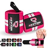 Weightlifting Wrist Wraps - Professional Grade with Thumb Loops - Wrist Support...