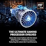 MSI Vector A18 HX 18” 240Hz QHD+ Gaming Laptop: AMD Ryzen 9-9955HX, NVIDIA Geforce RTX 5080, 32GB DDR5, 1TB NVMe SSD, Type C, Wi-Fi 7, Win 11 Home: Cosmo Gray A9WIG-065US - Image 3