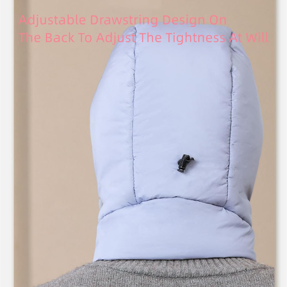 Passamontagna invernale unisex antivento integrale grigio