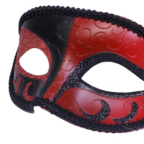 Image of Coddsmz Couple Masquerade Mask Set - Venetian & Mardi Gras Mask for Women & Men