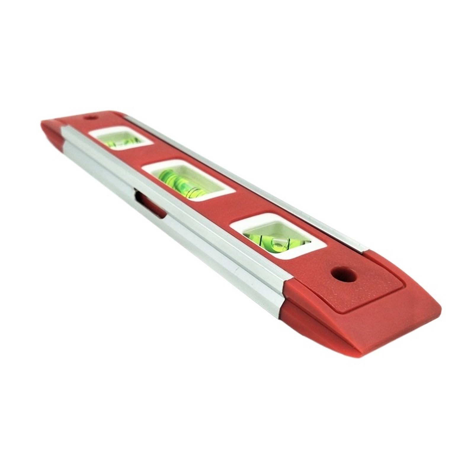 1pc Mini Spirit Level Bubbles Horizontal Ruler 9''/22.5cm with Three Vial 45 90 180