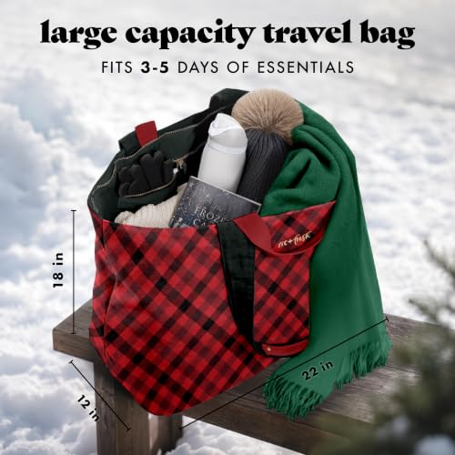 Image of Fit & Fresh All The Things XL Beach Bag for Women, Oversized Travel Tote