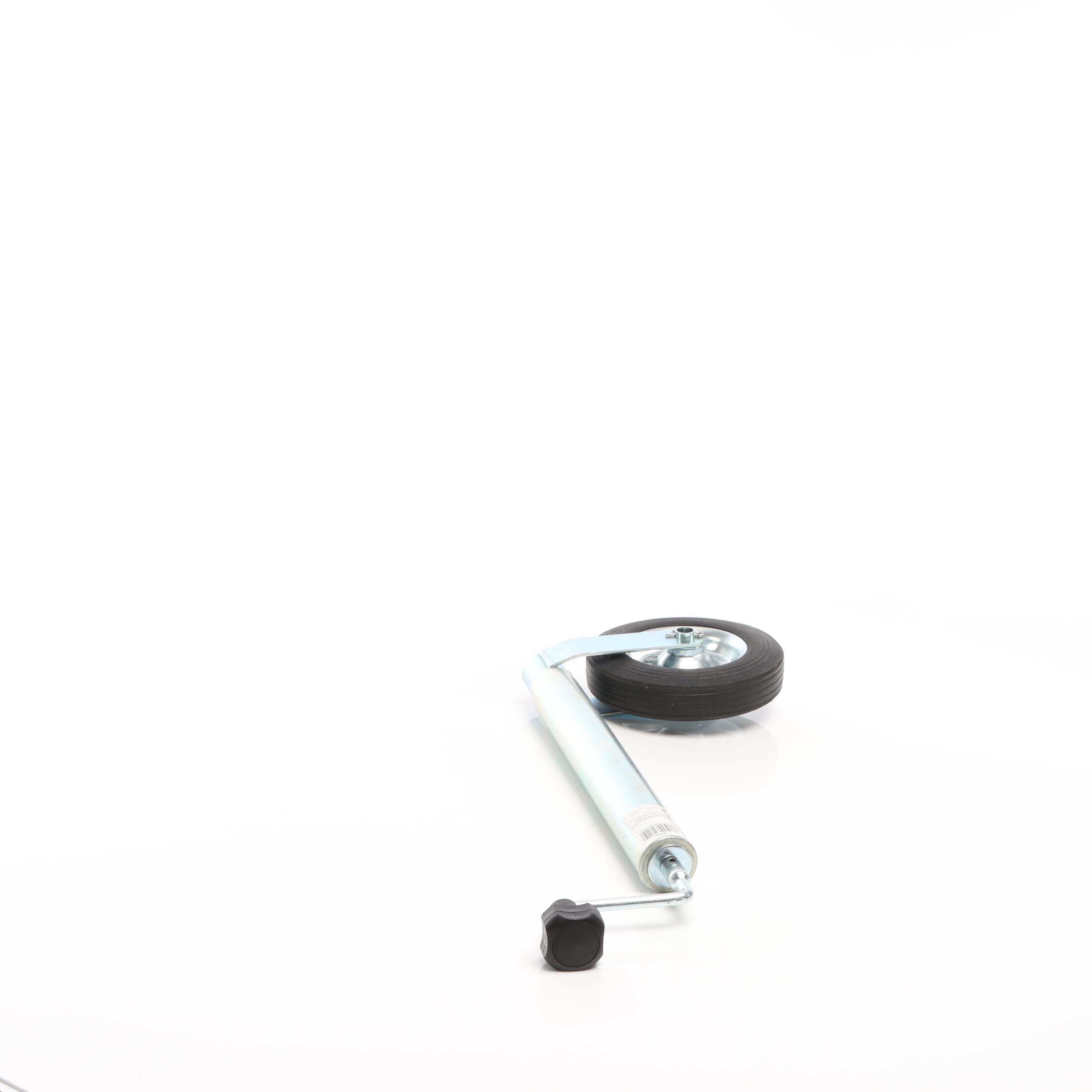 Rueda Jockey de Apoyo Delantera Ø200x60,5mm 453kg 275mm Soporte Plegable Remolque Coche de Pasajeros