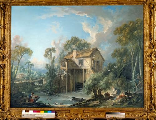 Tableaux Peinture sur Toile le Moulin De Quiquengrogne François Boucher 60x90