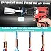 Axlksia Wire Twister Tool For Drill, 2 Pcs Drill Wire Twister, Wire Twisting Tool Connector, Wire Nut Twister For Electrical Power Drill