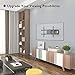 BONTEC Soporte TV Pared de 32-75 Pulgadas Plana & Curva LED LCD,...