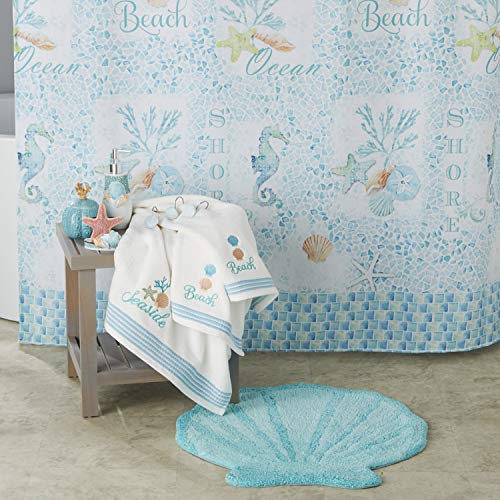 SKL Home by Saturday Knight Ltd. South Seas Cotton Jar, Turquoise - Image 5