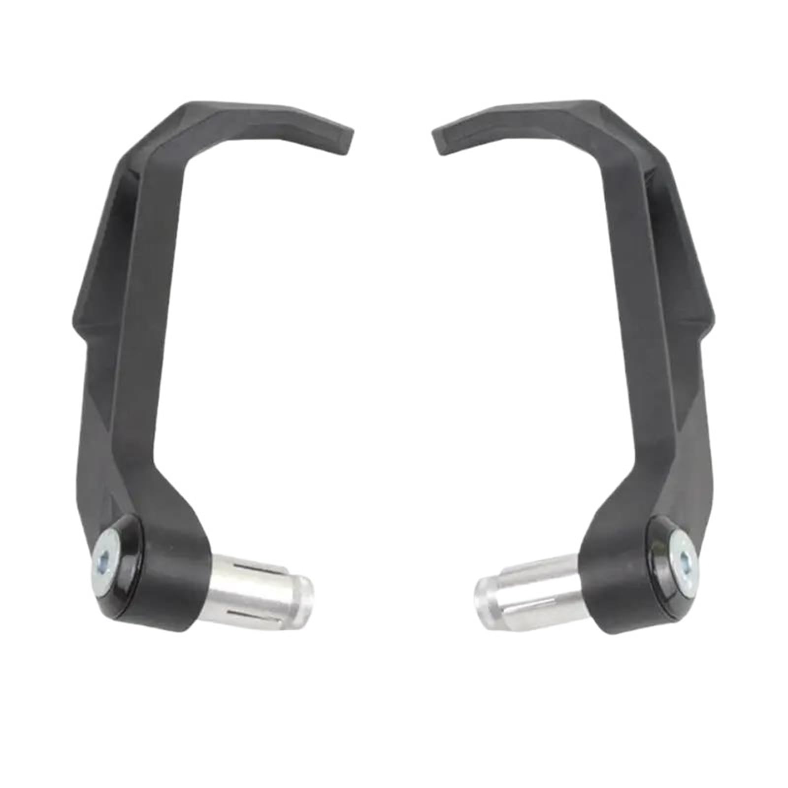 Hjtedhe Black Motorcycle Handlebar Brake Clutches Lever Protector Motorcycle Handlebar Lever Guards(Black)