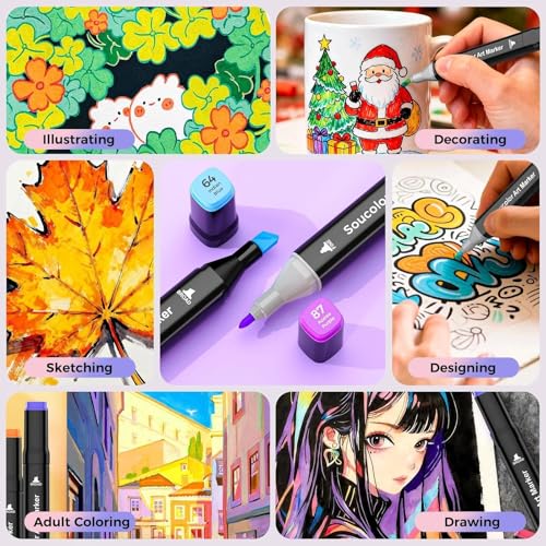 Markers For Blending Colors