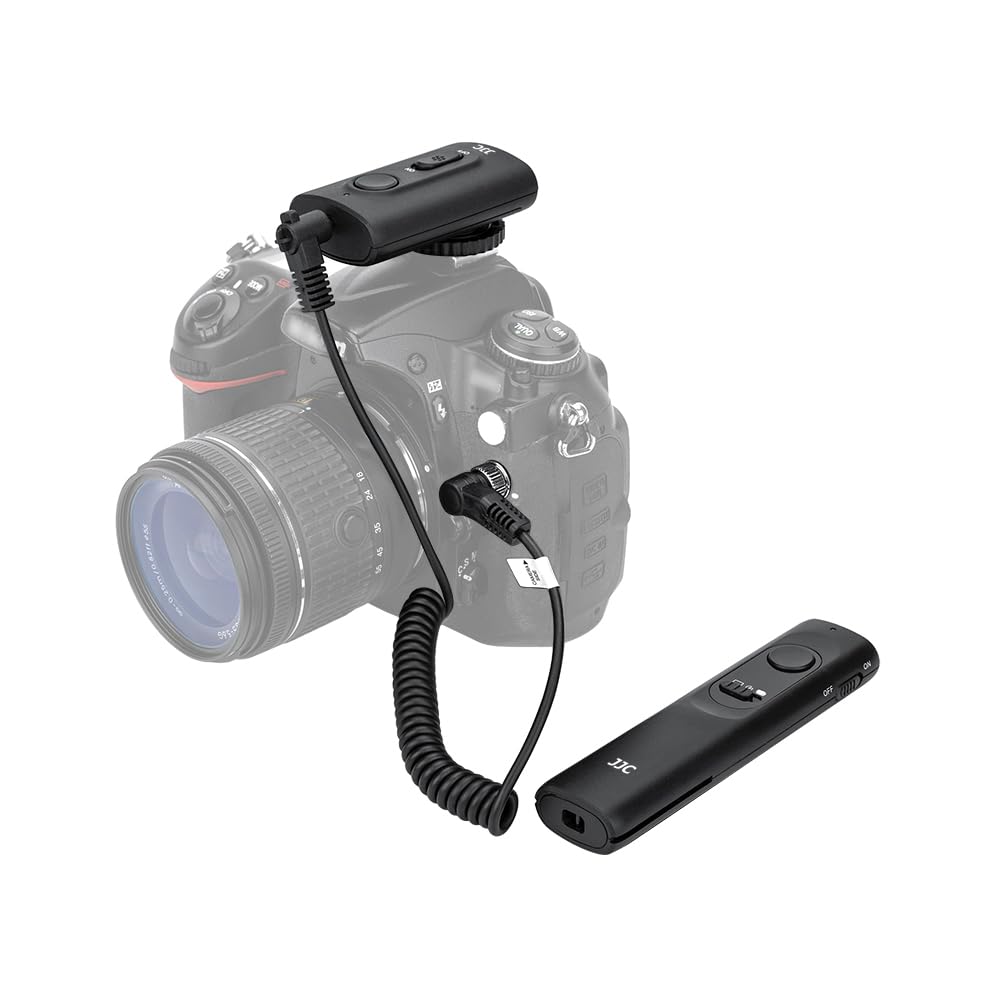 NIKON D810 リモートコード付き Amazon | JJC ワイヤレスリモートコントロール Nikon MC-30 MC-36 MC