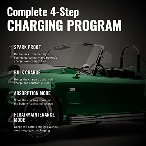 Image of Battery Tender 5 Bank Multibank Charger - 20 AMP (4 AMPs Per Bank) - Selectable 12V / 6V - Smart and Switchable 12V Multi Battery Charger and Maintainer for Automotive and Marine - 021-0133-DL-WH