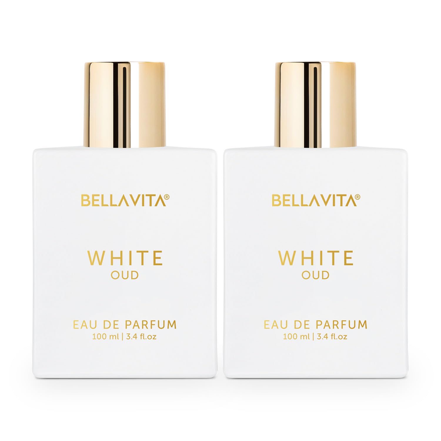 Bella Vita Luxury White Oud Unisex Pack of 2 · 100 ml (200 ml total) - Image 1