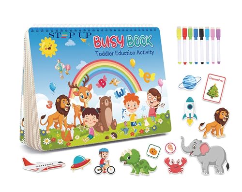 STEPUP Montessori Busy Book for Toddlers Ages 3...