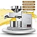 ZSFHJZC 820W Oil Press Machine,Automatic Olives Oil Extraction Squeezer Commercial Oil Press Machine,304 Stainless Steel Commercial Electric Hot/Cold Nut Seed Extractor for Peanuts,Sesame Seeds,110V