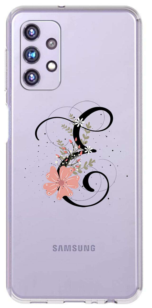 Cover In TPU Silicone Morbida Per OPPO Realme 5 - Stampa Lettera R Rosa Su Sfondo Trasparente, Custodia Antigraffio - 3
