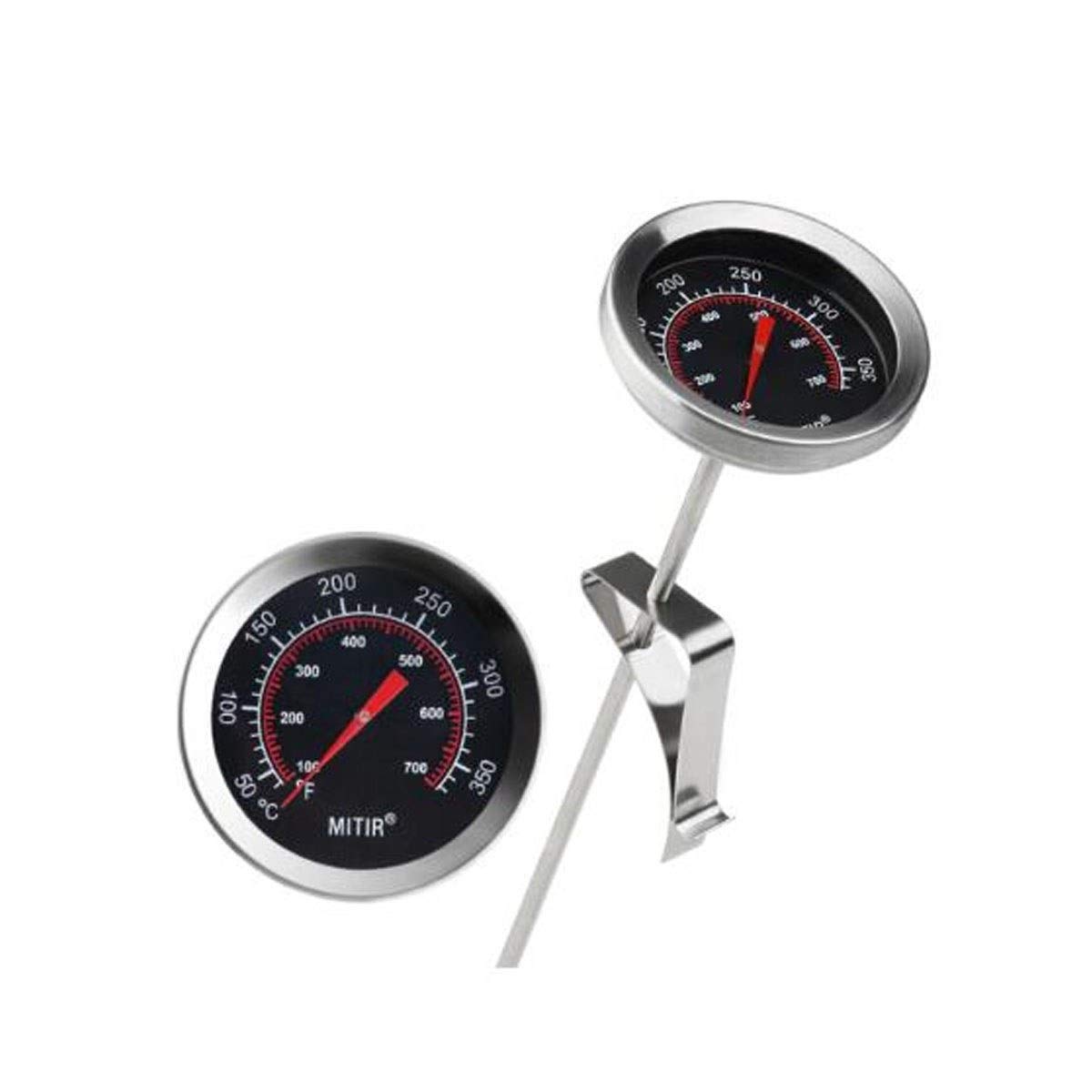 XINGYU Thermometer Ölthermometer Bratenthermometer Lebensmittel Backen Küche Wassertemperaturanzeige Lebensmittel Milchtemperatur Öltemperaturanzeige, Schwarz, Weiß Sehr nützliche Hau