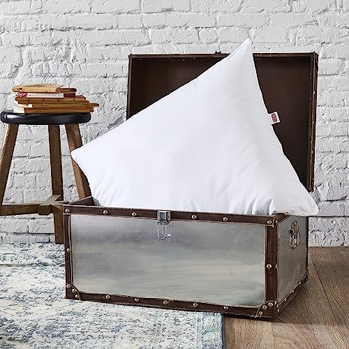 DODO - Lot de 2 Oreillers Synthétiques Taïga 60x60 cm - Confort Médium, Toucher Doux et Respirant - Garnissage 100% Polyester Fibre Circul'Air - Lavable en...