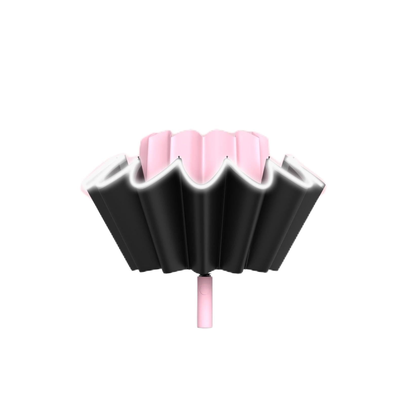 Parapluie pliable 24 supports de haute qualité avec ouverture inversée