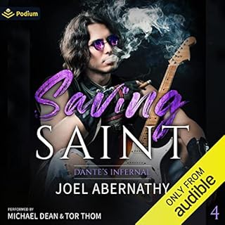 Saving Saint Audiolibro Por Joel Abernathy arte de portada