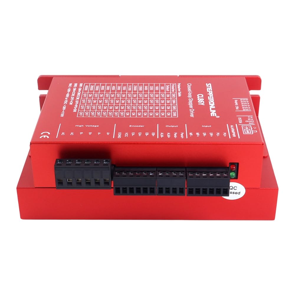 STEPPERONLINE Pilote pas à pas en boucle fermée série Y 0-8.5A 20-80VAC/30-110VDC pour moteur pas à pas Nema 34