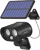 Solarleuchte mit Bewegungsmelder von Lepwings für den Außenbereich