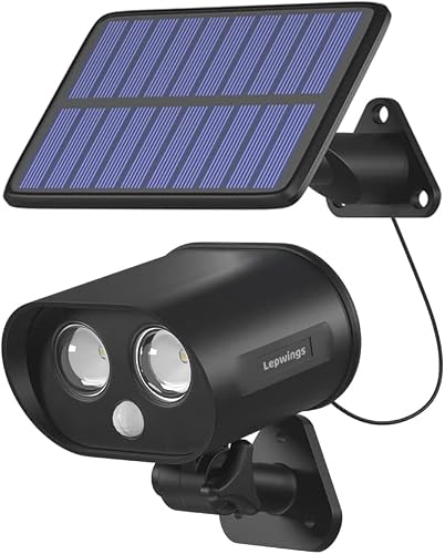 Solarleuchte mit Bewegungsmelder von Lepwings für den Außenbereich
