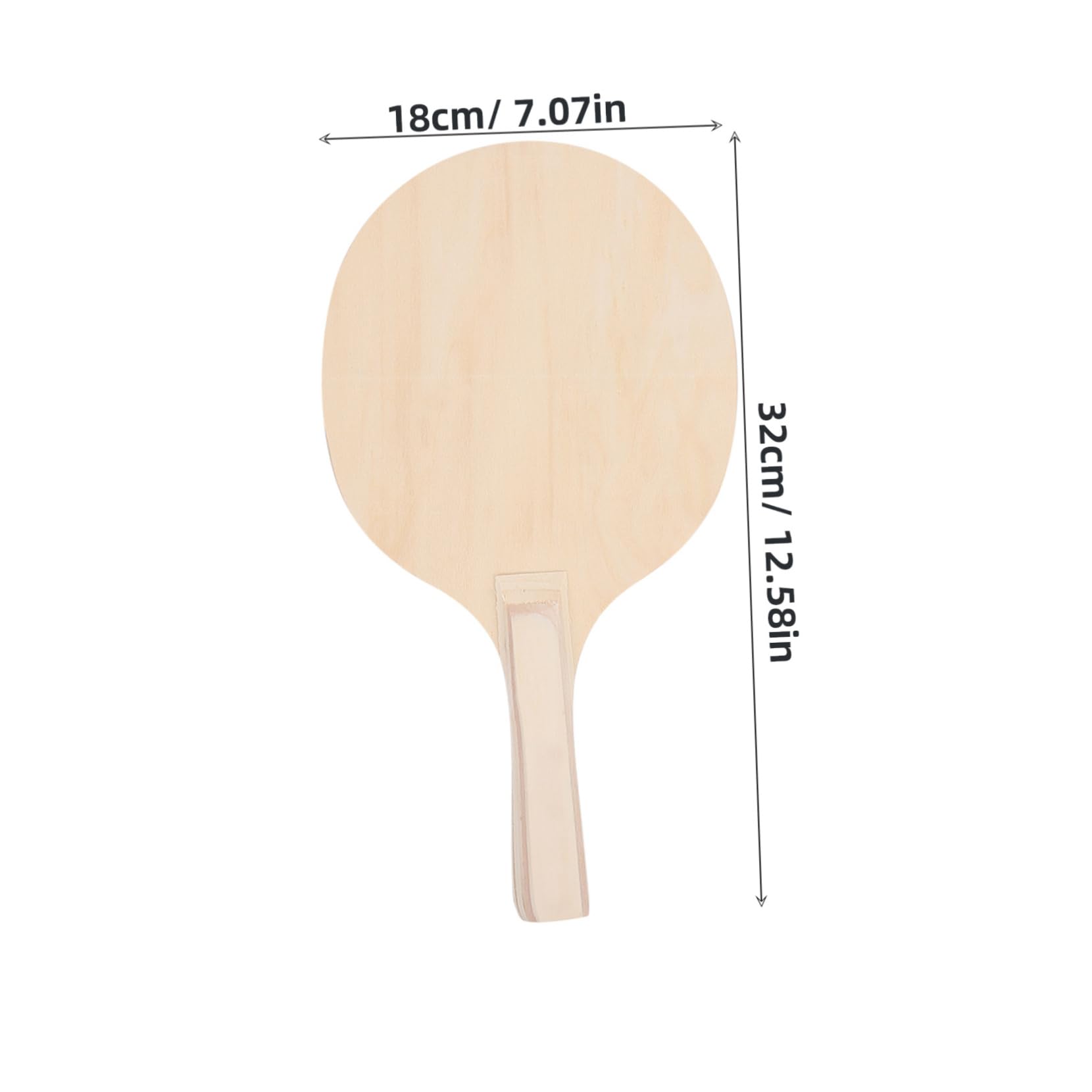 Juego de 4 Raquetas de Playa de Madera Ligeras y Portátiles sin Rebabas para Entretenimiento Multijugador al Aire Libre para Todas Las Edades