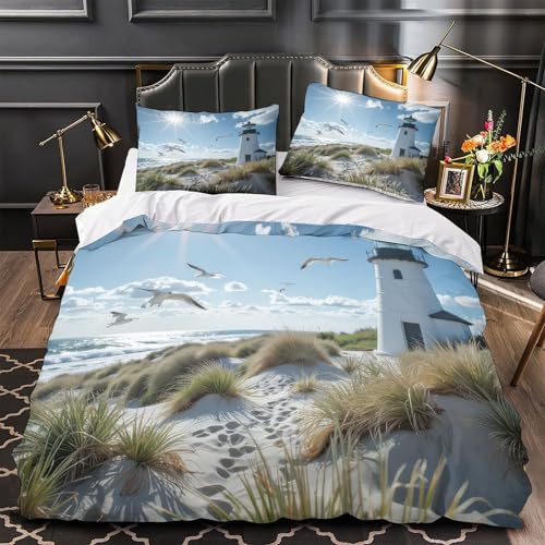 Housse de couette hypoallergénique microfibre pour sommeil sensible