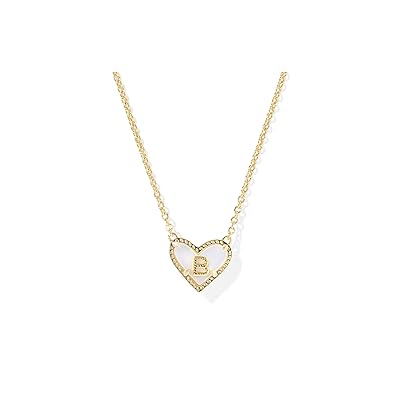 Kendra Scott Heart Letter B Short Pendant Women