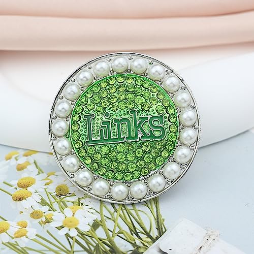 Image of Greek Sorority Brooch Pin for Women Sister Sorority Gift Paraphernalia Jewelry Green Rhinestone Brooch Sisterhood Graduation Gift for Soror