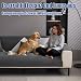 Sofa Überwurfdecke, Sofa Überzug, Sofabezug, Couchschoner, Überwurfdecken für Sofa, Hund Katze Sofa Überwurf, Couch Überzug L Form, Sofaschoner Rutschfest, Couch Bezüge, Dunkelgrau, 70*150CM