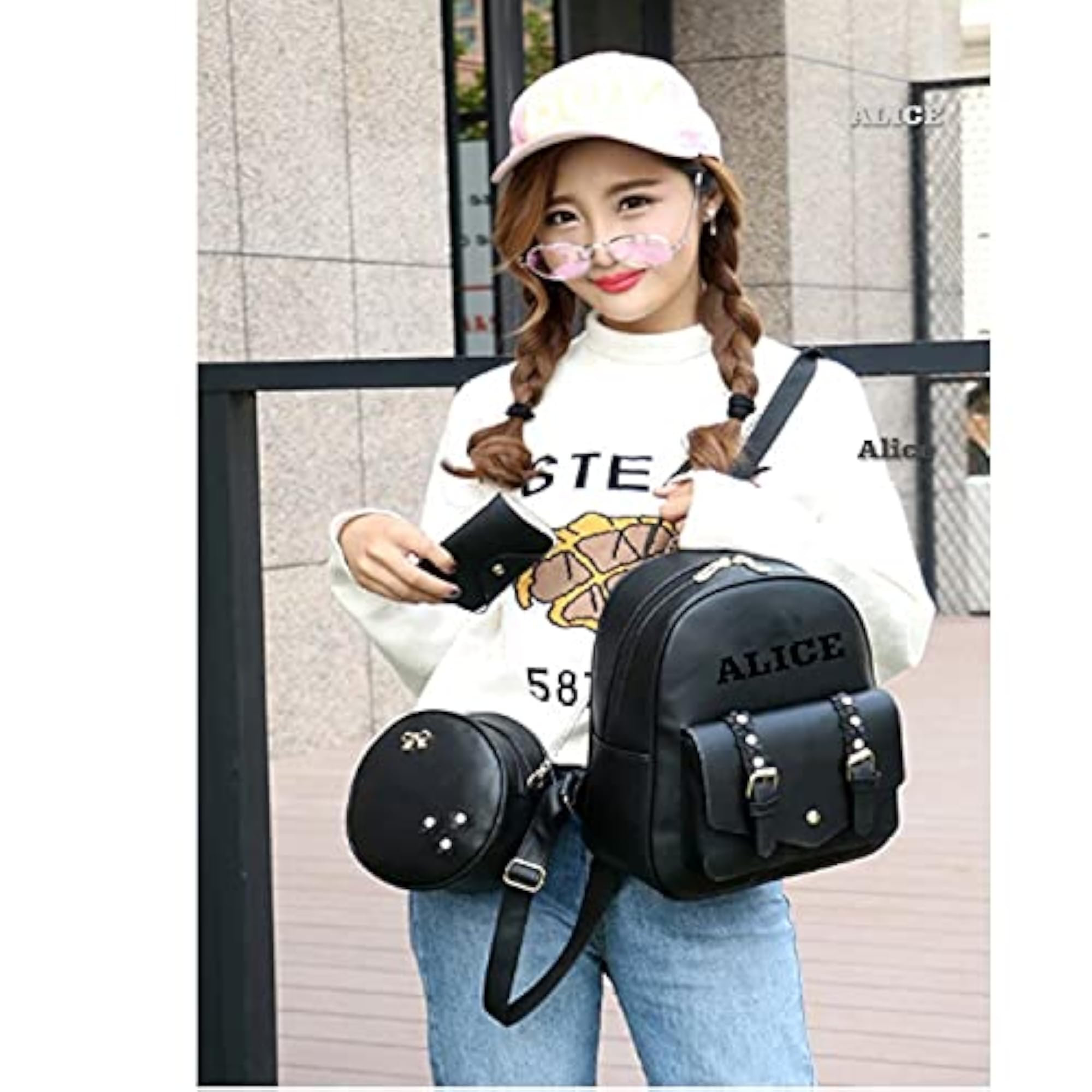 Fashion Backpack and Sling Bag for Girls