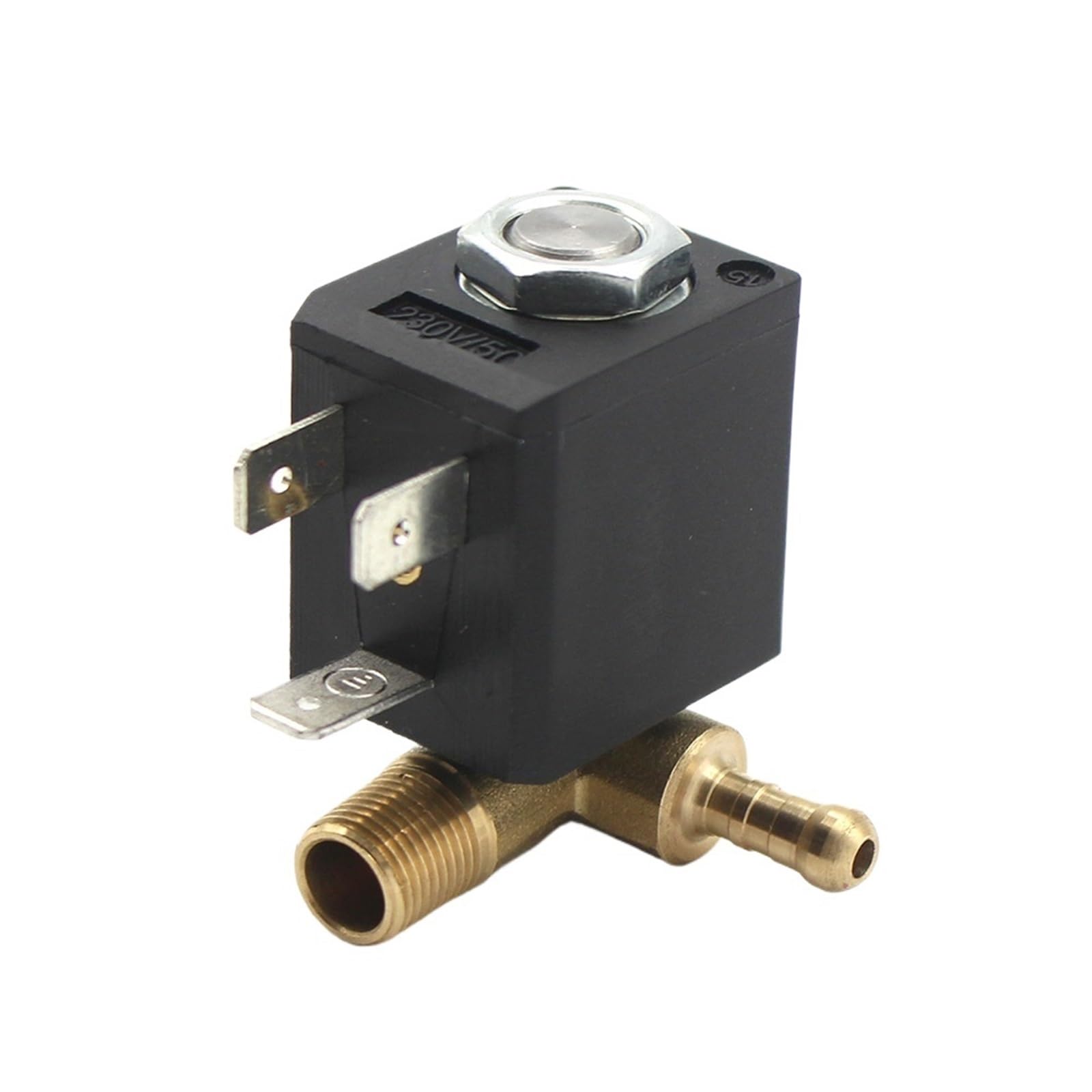 AC 220-240V 2/2-drożny G1/4 "normalnie zamknięty kaniula parowa mop żelazny kocioł elektromagnetyczny zawór odzieżowy elektryczny zawór wodny