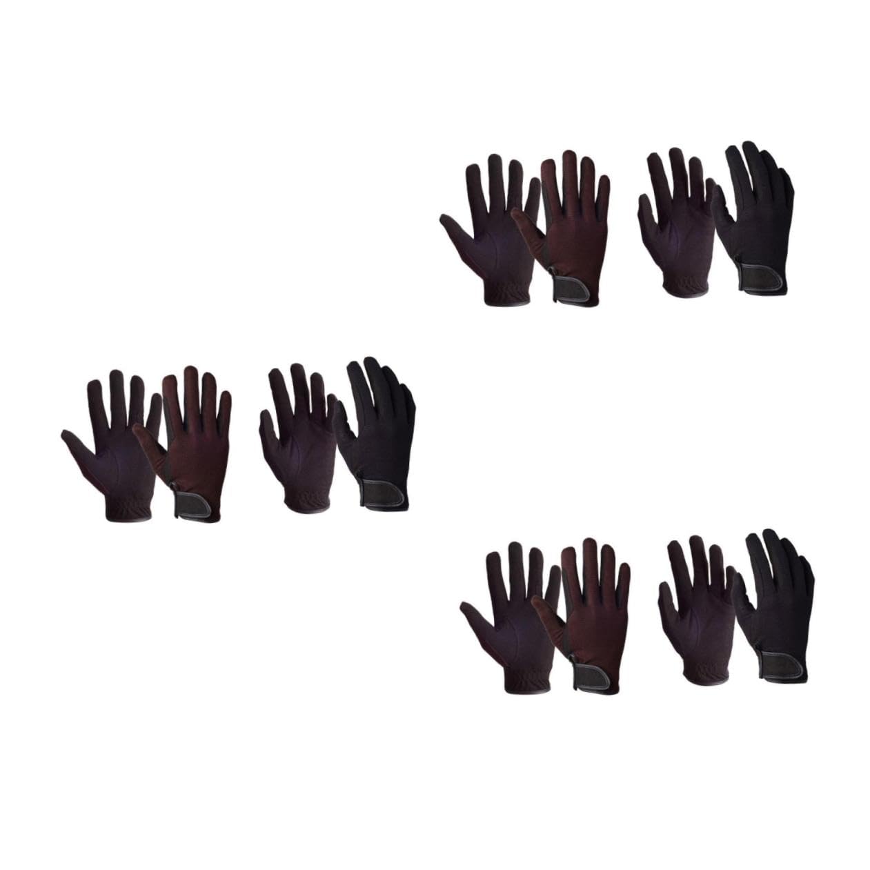 SUPVOX 3 Paia Di Guanti Unisex Guanti Touchscreen Traspiranti In Microfibra Esercizio Sportivi Comodi Touch Conduttivi Palmo Circonferenza