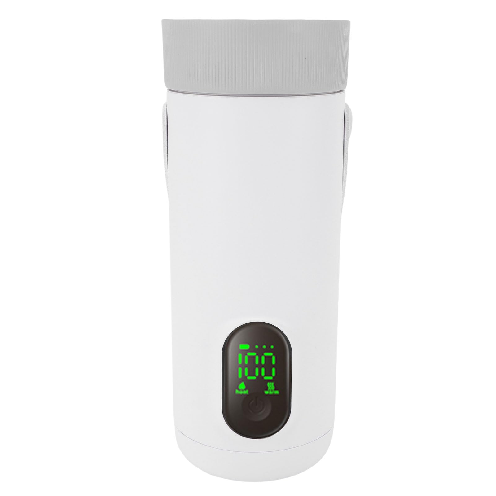 Hervidor Eléctrico de Viaje de 350 Ml, Mini Hervidor de café Portátil Inalámbrico Recargable y Calentador de Leche con Asa, Ideal para Uso en Automóviles y Exteriores