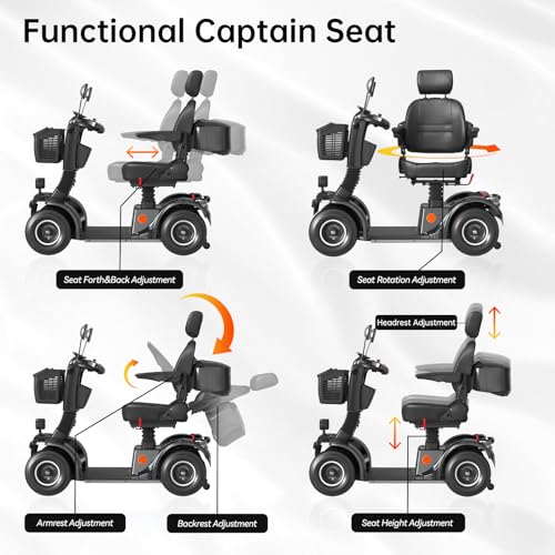 Heavy Duty All-Terrain Mobility Scooter