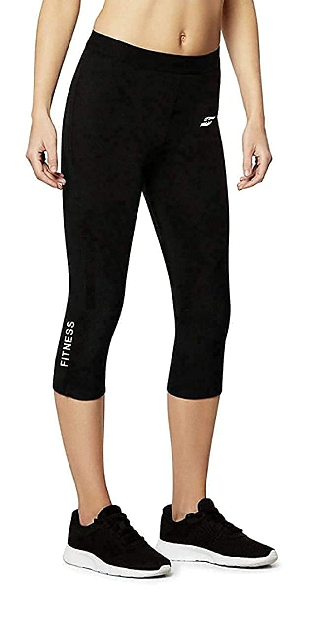 JUST CARE Pants for Women Swim Capris Swim Shorts Swimming Leggings (Large) 1