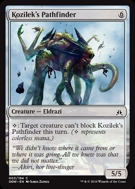 Magic: the Gathering - Kozilek's Pathfinder (005/184) - Oath of The Gatewatch - Foil