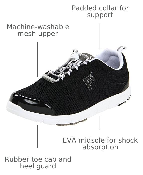Propet TravelWalker II - Women's Walking Shoes Blue view 2