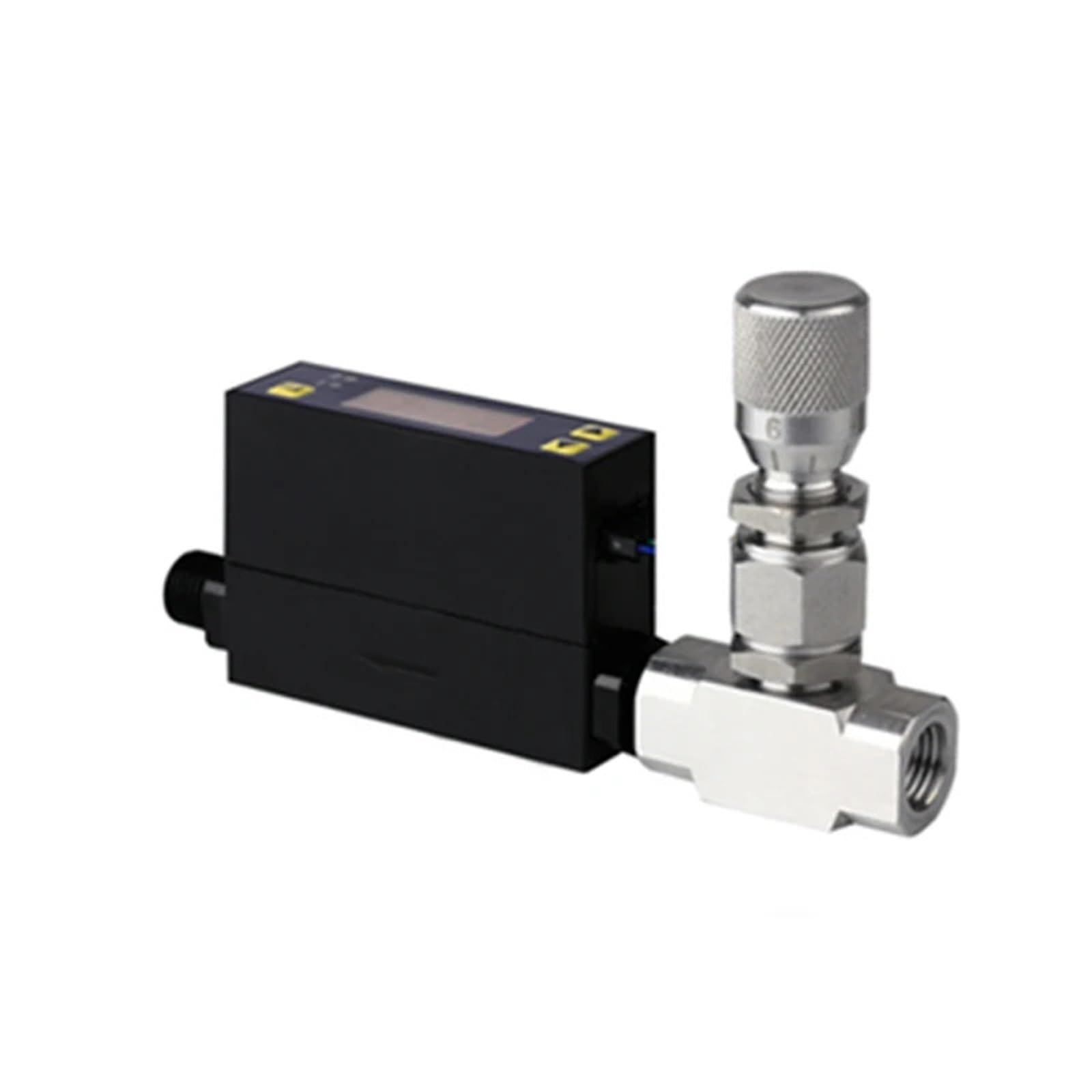 Mechanischer Durchflussmesser MF4000 Mini-Gas-/Luftdurchflussmesser 2-50 SLPM Messbereich DN3/DN8 Anschluss Tragbare Messung(0-40SLPM)